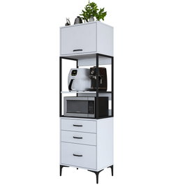 Hanah Home Gabinete Multipropósito Blanco JE135 - 3101